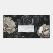 Fleurs noires et blanches (Clavier et souris)