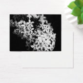 fleurs noires et blanches (Bureau)