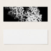 Fleurs noires et blanches (Devant & derrière)