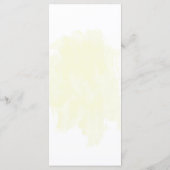 fleurs noires et blanches or botanique menu mariag (Dos)