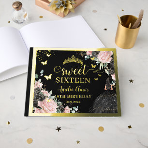 Fleurs noires et roses pour un anniversaire Sweet