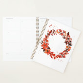 Fleurs orange d'aquarelle (Devant avec enveloppe)