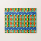 Fleurs orange - Puzzle (Horizontal)
