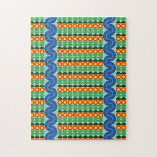 Fleurs orange - Puzzle