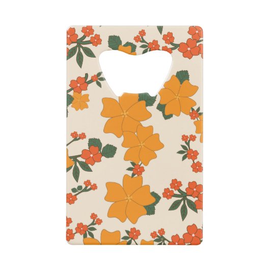Fleurs Oranges, Motif Floral, Motif De Fleurs (Devant)