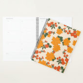 Fleurs Oranges, Motif Floral, Motif De Fleurs (Devant avec enveloppe)
