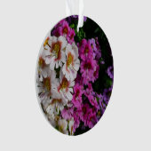 Fleurs papillon rose blanc et violet (devant)