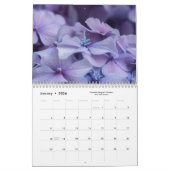 Fleurs, papillons et oiseaux Calendrier 12 mois (Jan 2026)