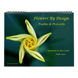 Fleurs par conception - calendrier de psaumes et