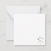 Fleurs Pastel Dans Vases Delft Carte Note Plat (Dos)