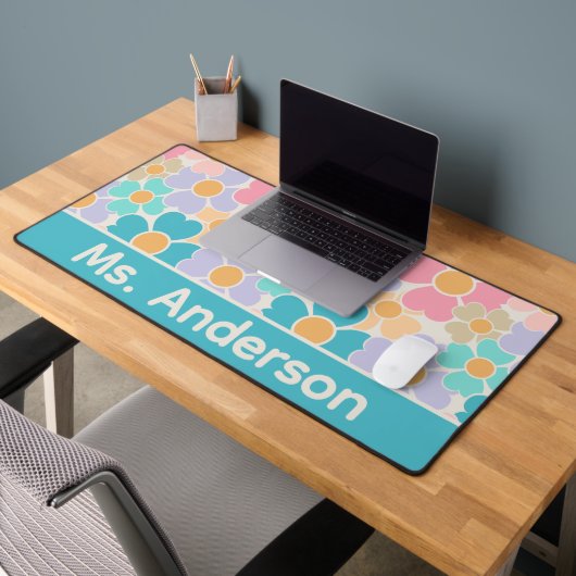 Fleurs pastel personnalisées (Bureau 2)