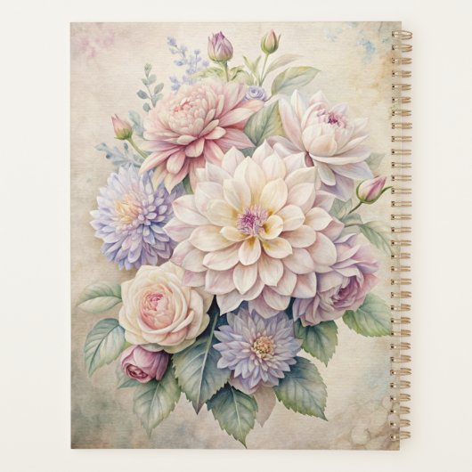 Fleurs Pastel vintages (Dos)