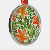 Fleurs peintes à la main et de vacances Ornement d (Droite)