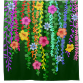 Fleurs pendantes Douche rideau (Devant)