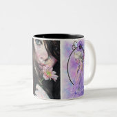 Fleurs petites tasses de café (Devant droit)