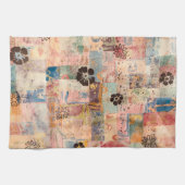 Fleurs Phunky Serviette de cuisine (Horizontal)