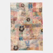 Fleurs Phunky Serviette de cuisine (Vertical)