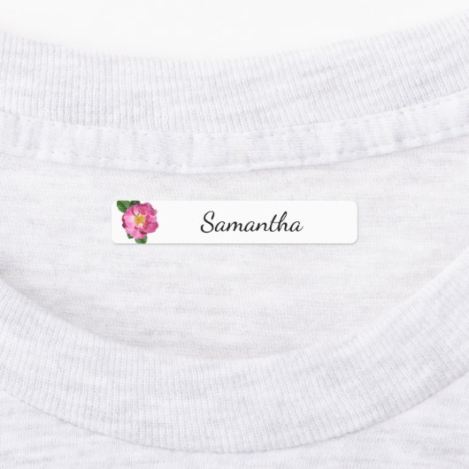 Fleurs Plumes Unicorne Filles Vêtements Étiquettes (Apposé)