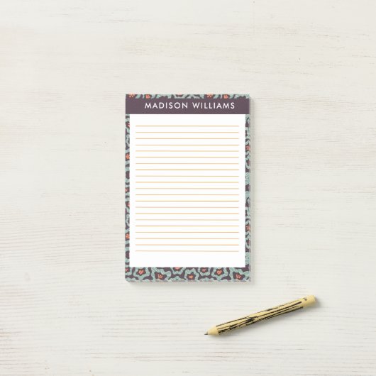 Fleurs post-it notes (Sur un bureau)