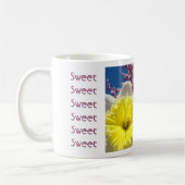 Fleurs pour ma fille ! Tasse à café Mug Fleurs (Gauche)