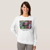 Fleurs pour ma Mère de Mère Nature ! Sweat à capuc (Devant entier)