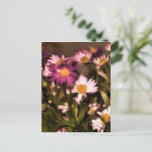 fleurs pour mes amis carte postale (Debout devant)