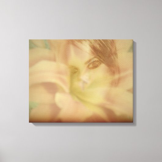 Fleurs pour toile enveloppée Adrena (Recto)