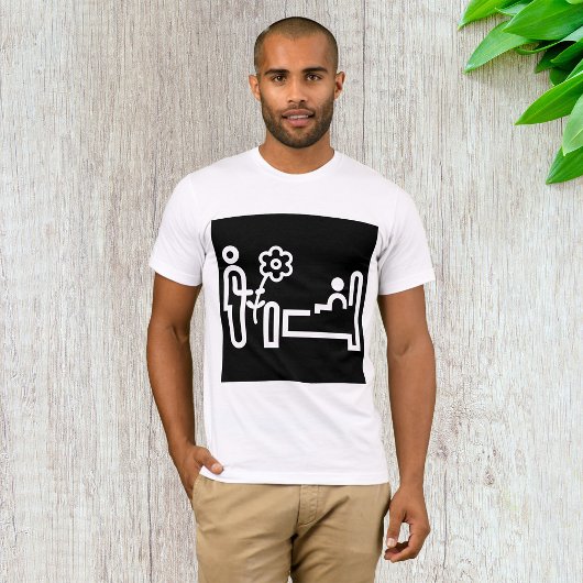 Fleurs Pour Un Patient Homme T-Shirt