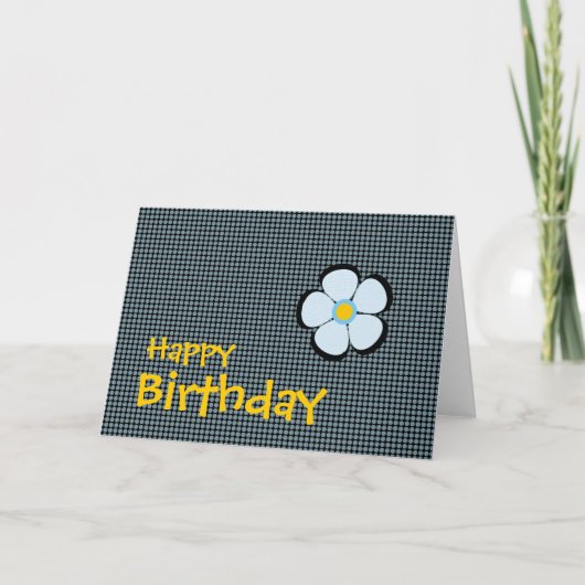 Fleurs Pour Vous Joyeuses Cartes D'Anniversaire (Devant)