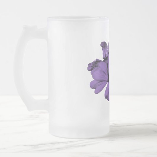 Fleurs pourpres de la Mug congelée (Gauche)