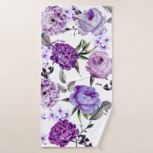 Fleurs pourpres lilas violettes Girly élégantes
