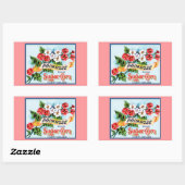 Fleurs Primrose Vintage Crate Étiquette Art (Feuille)