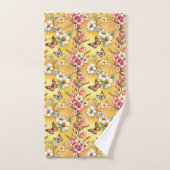 Fleurs printanières  (Serviette à main)
