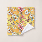 Fleurs printanières  (Gant de toilette)