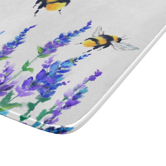 Fleurs printanières et planches à découper des abe (Coin)