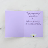 Fleurs printanières Fleurs de carte Vide de carte (Intérieur)