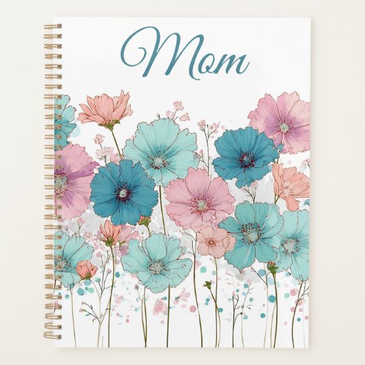 Fleurs printanières vintage pour maman (Devant)