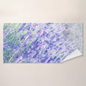 FLEURS PURPLE PETALED (Serviette de bain)