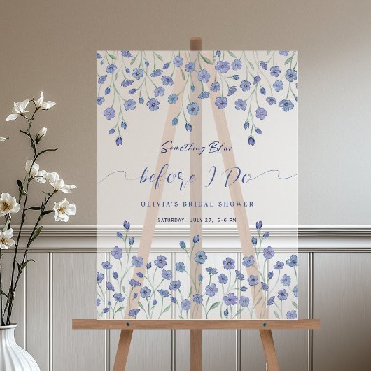 Fleurs Quelque Chose de Bleu Avant de Faire la Fêt
