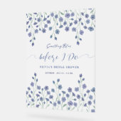 Fleurs Quelque Chose de Bleu Avant de Me Dire Oui  (Angle)