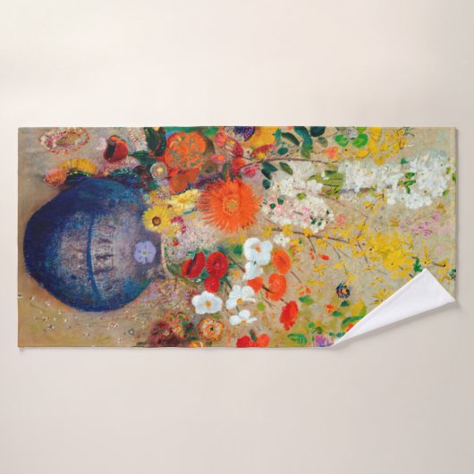 Fleurs, Redon (Serviette de bain)