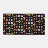 Fleurs rétro avec Monogramme (Recto)