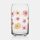 Fleurs rétro Floral Joli Nom botanique mignon (Verso)