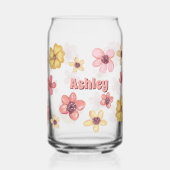 Fleurs rétro Floral Joli Nom botanique mignon (Gauche)