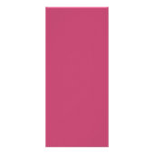 Fleurs romantiques roses. Menu Fuchsia pour le dîn (Dos)