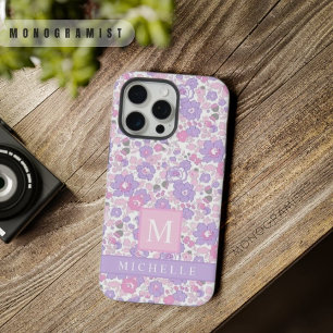 Fleurs Rose Florales Personnalisées Violet Blanc P