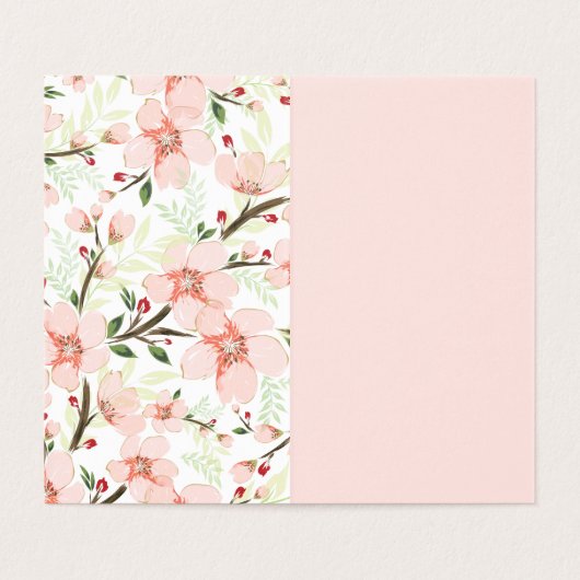 Fleurs roses (Inside Unfolded)