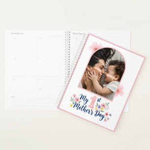 Fleurs roses - 1er anniversaire de Maman - Cadeau