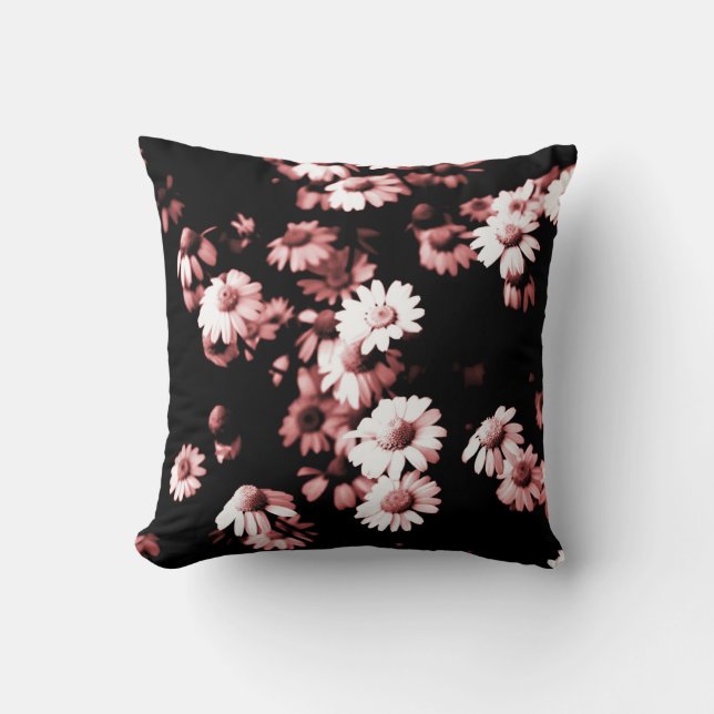 Fleurs roses #4250 Oreiller (Recto)
