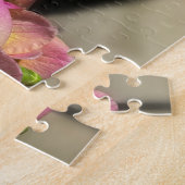 Fleurs roses brillantes Jigsaw Puzzle (Côté)